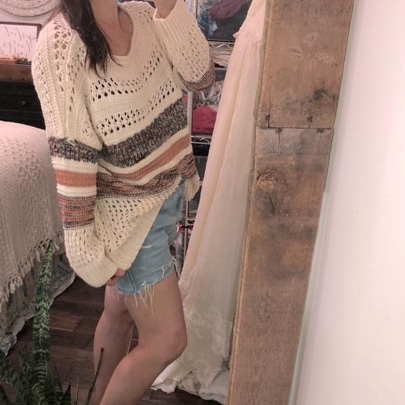 Ces Femme knit sweater size large - Picture 4 of 8